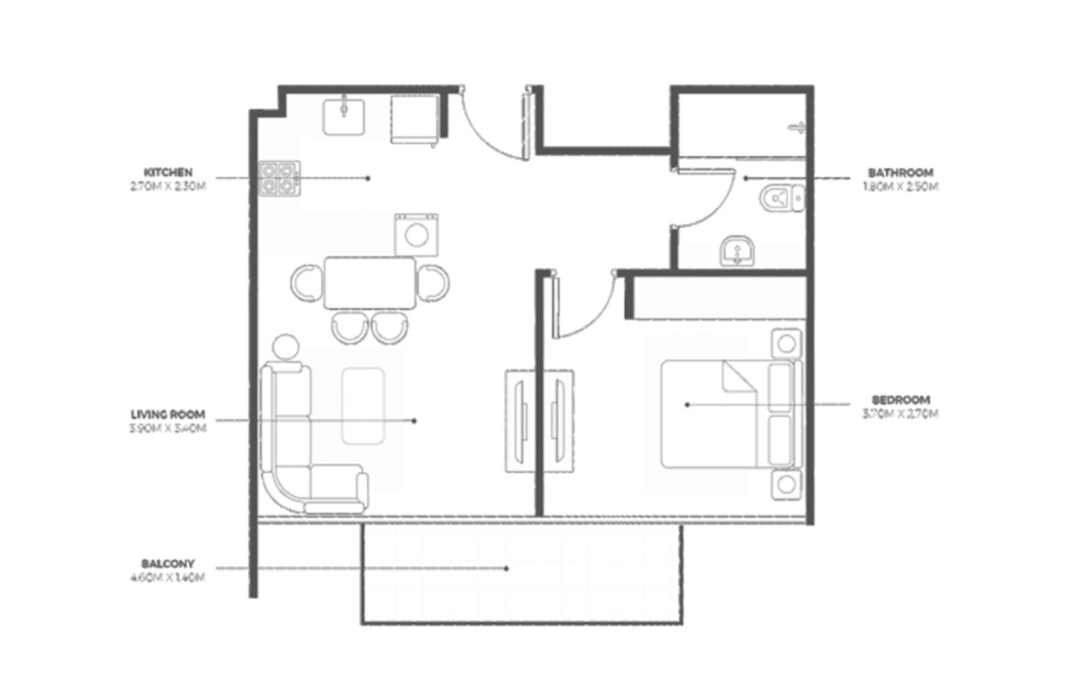 azizi-beach-oasis-dubai-studio-city-1-br